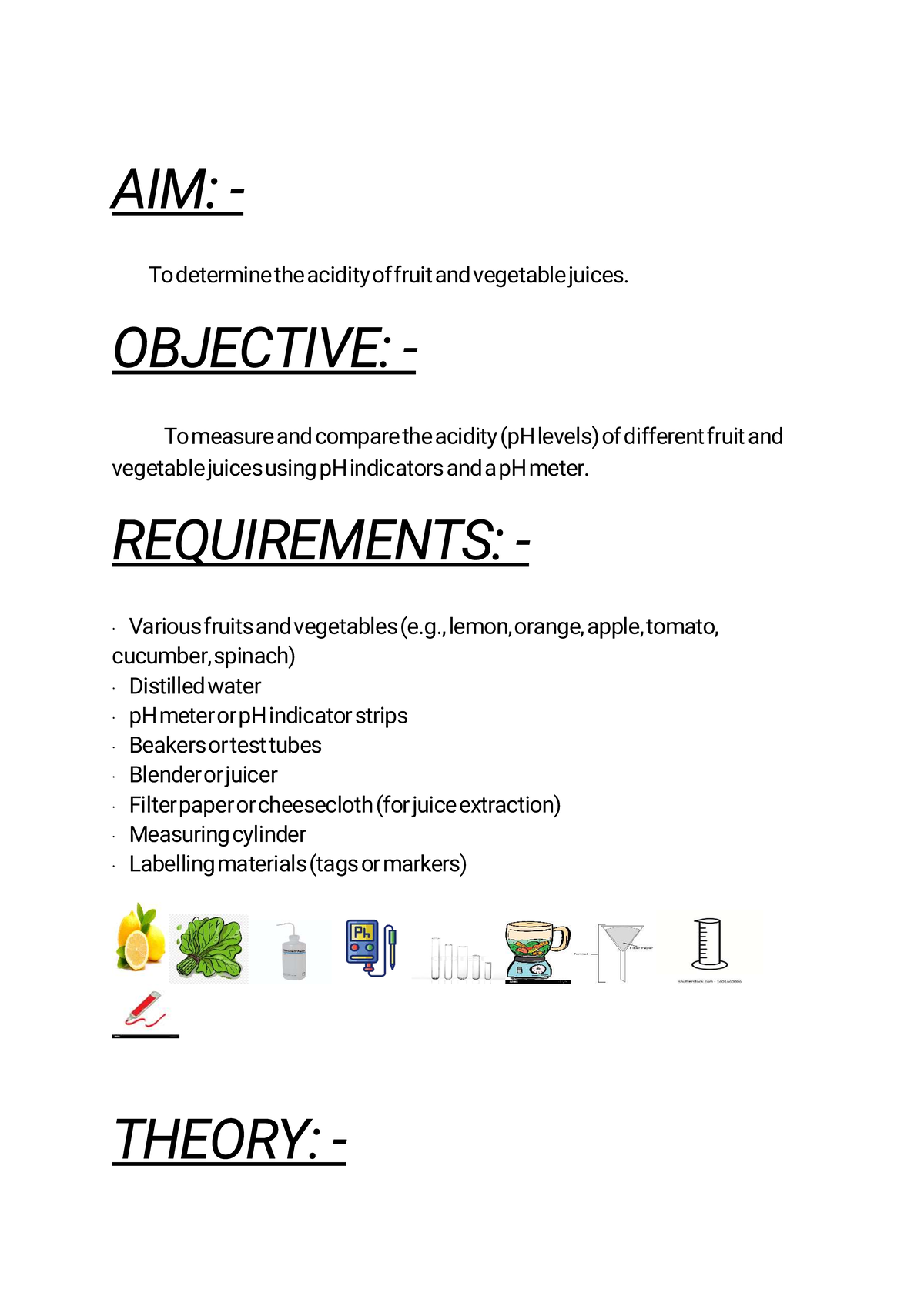 A7641: Measuring Acidity in Fruit & Vegetable Juices Using pH ...