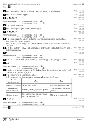 Test R3 - Sprawdzian układ ruchu - strona 1 z 2 Kryteria oceniania: 1 p ...