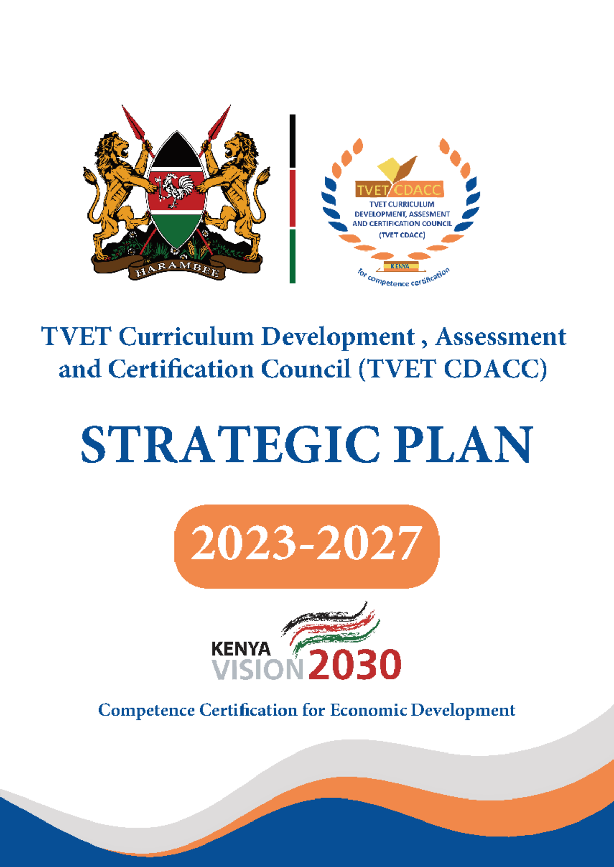 TVET CDACC Strategic Plan 2023-2027: Enhancing Curriculum ...