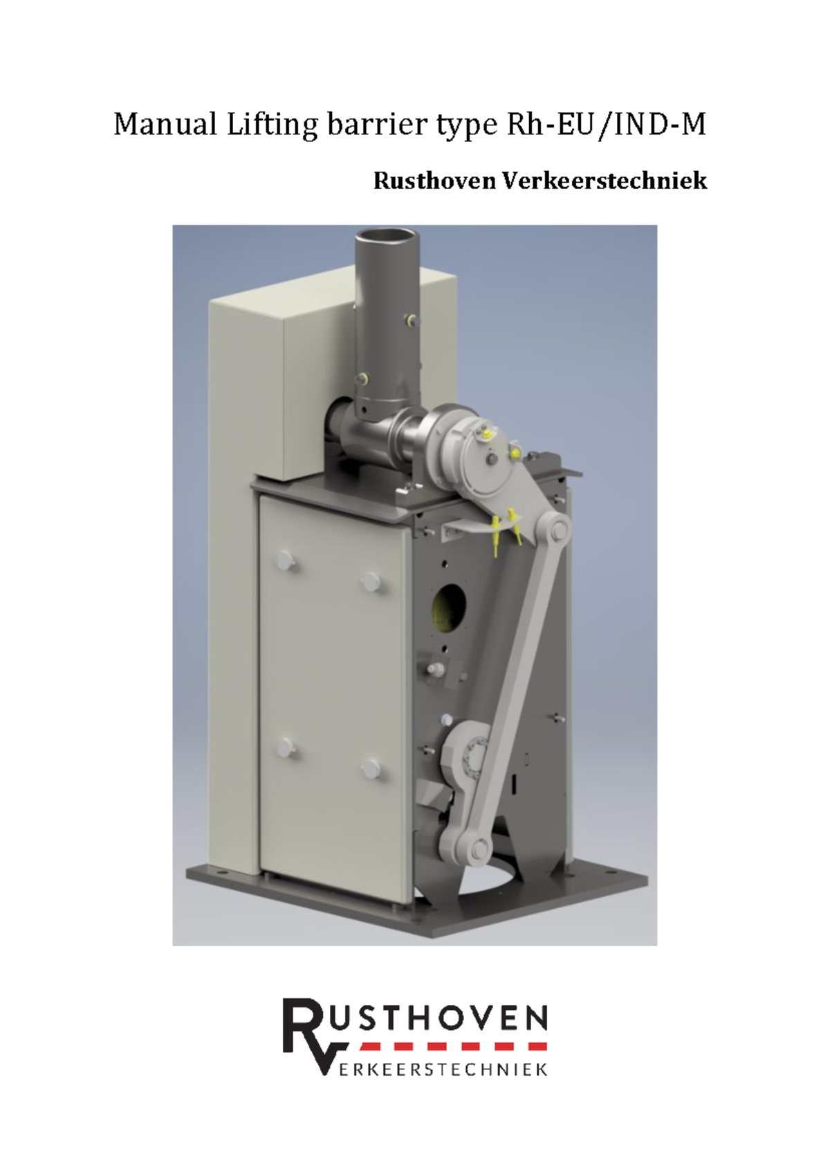 Manual for Lifting Barrier Type Rh-EU/IND-M - Rev. 2 (2019) - Studocu