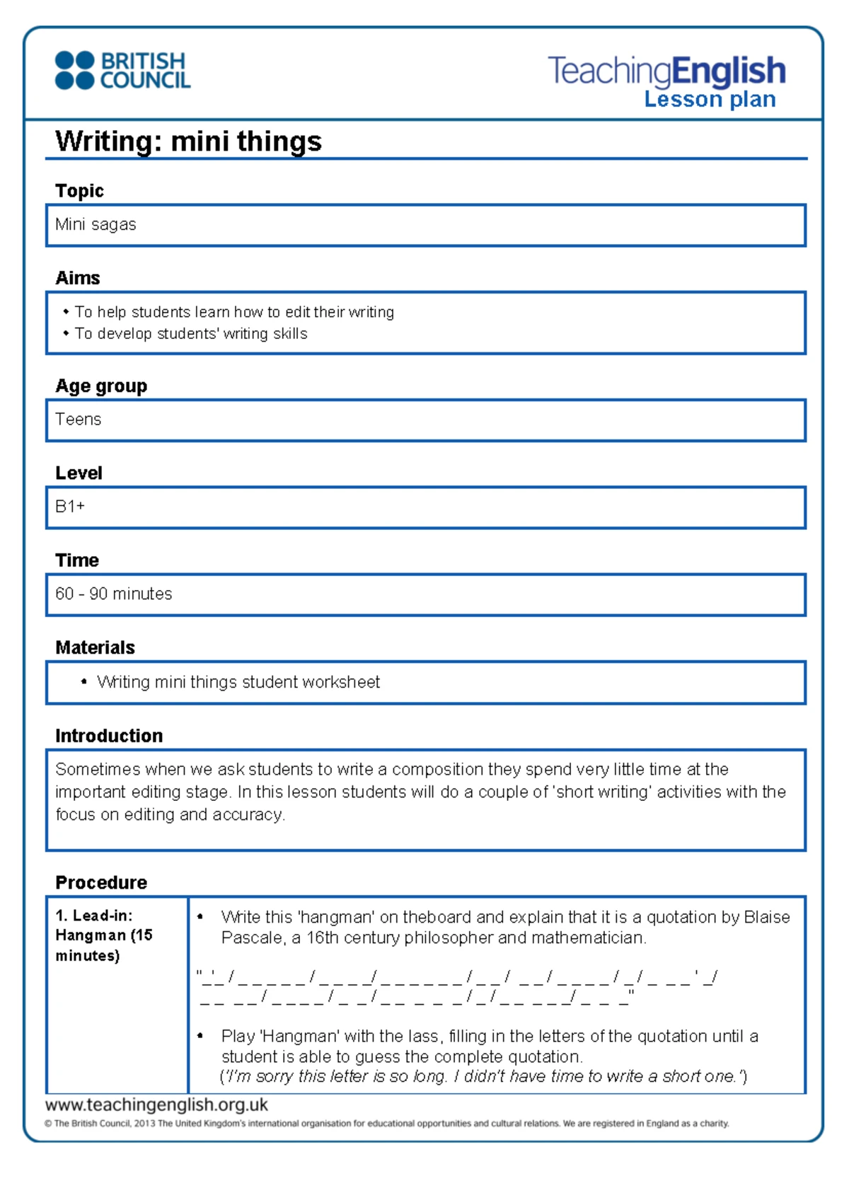 B1+ Conversation Lesson Plan: Engaging Teens Through Music Activities ...
