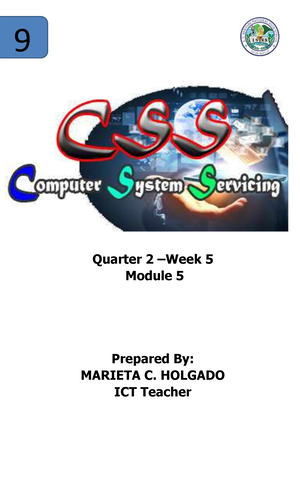 ICT-Module-6 - This is a module for CSS - Quarter 2 – Week 6 Module 6 ...