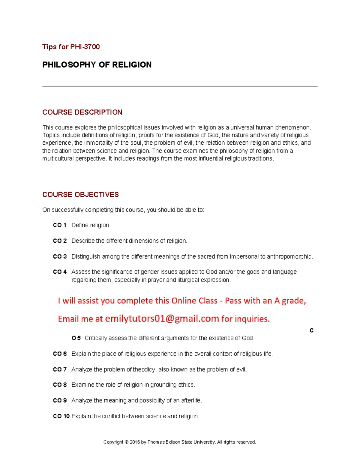 PHI 3700 Final Exam Study Guide: Philosophy of Religion Concepts - Studocu