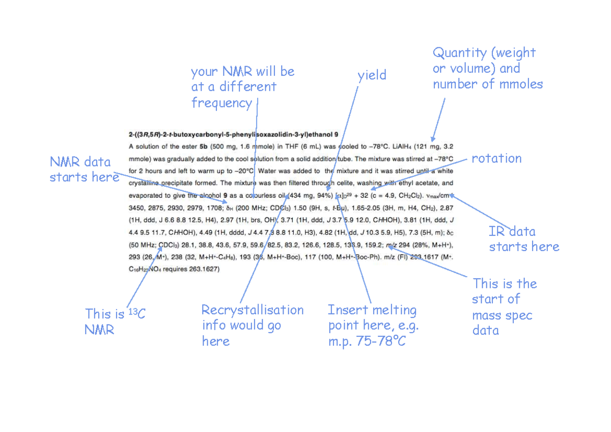 Expt Example (y2) - Guide for report accuracies - CM2021 - yield IR ...
