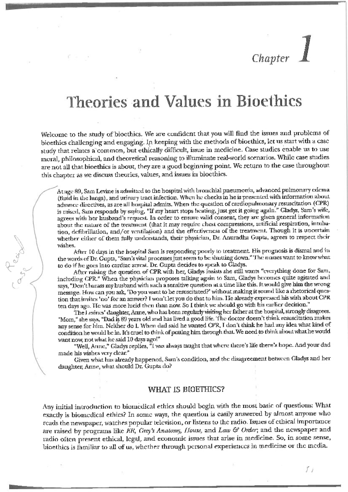 GZW2224 - Theories and Values in Bioethics: A Case Study Approach ...