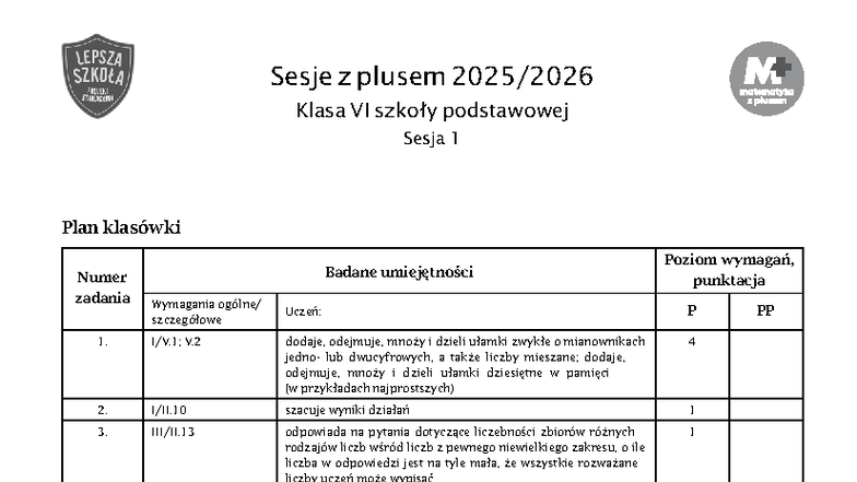 plan-klasowki-sesja-z-plusem-matematyka-sesje-z-plusem-2025-klasa