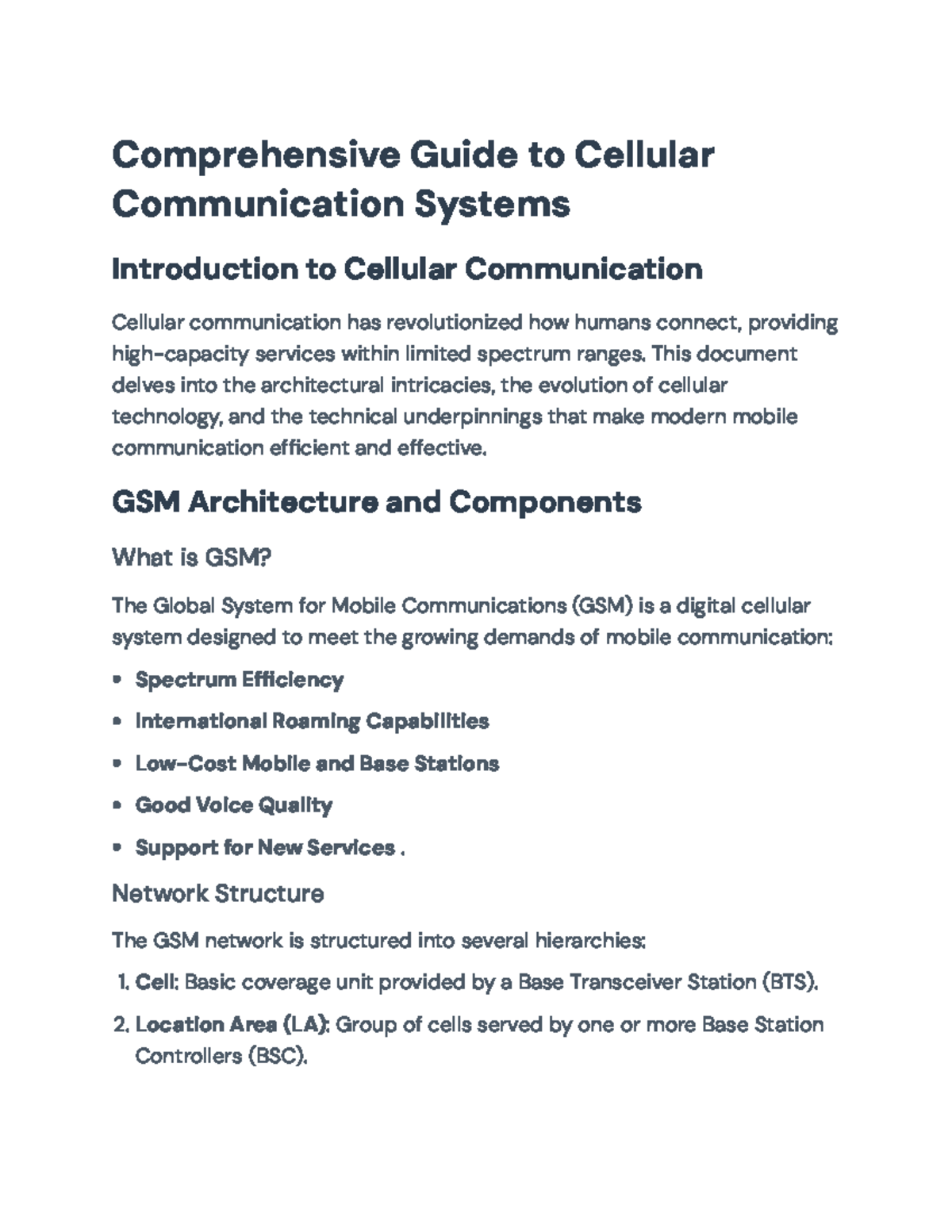 GSM and GPRS: Comprehensive Guide to Cellular Communication Systems ...