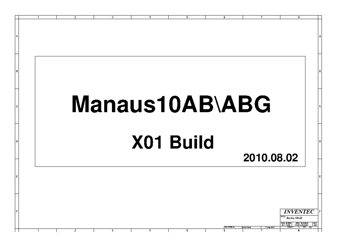 Berlin 10AD X01 Document Overview and Changes - Studocu
