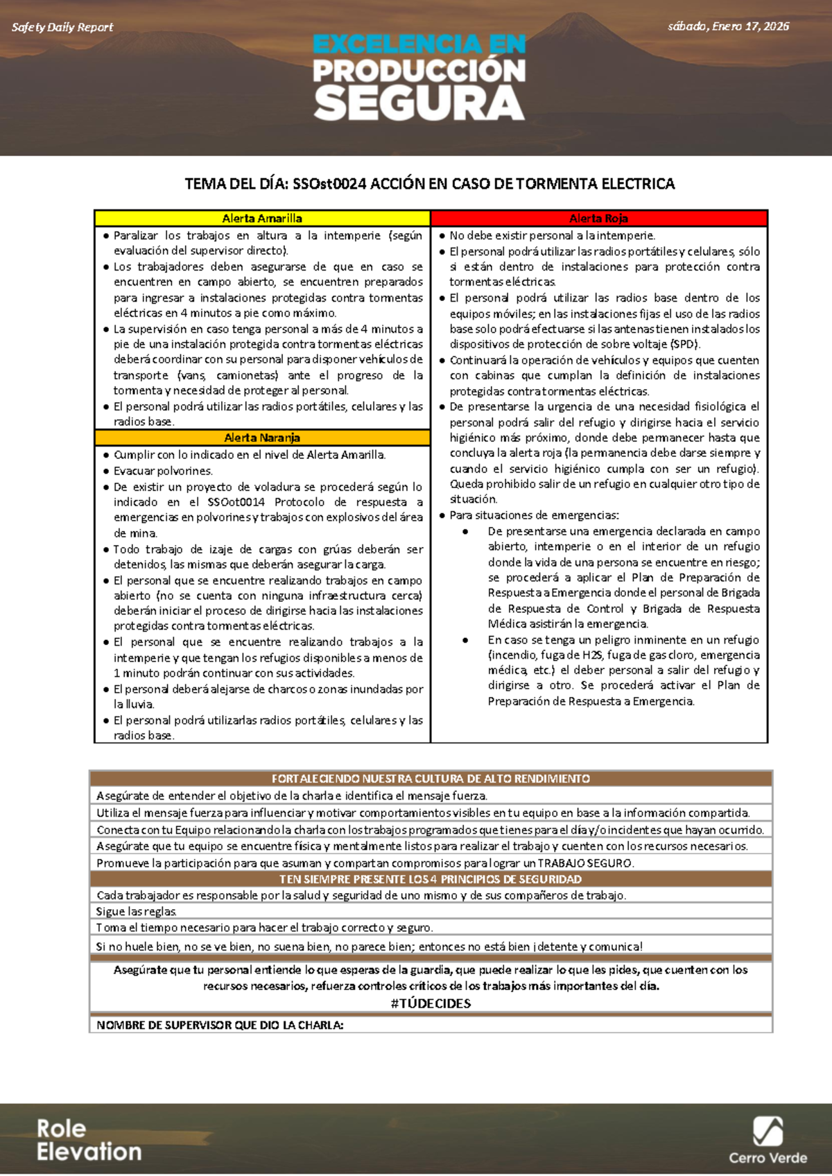 Reporte Diario de Seguridad SSOst0024 - 17 de Enero 2026 - Studocu
