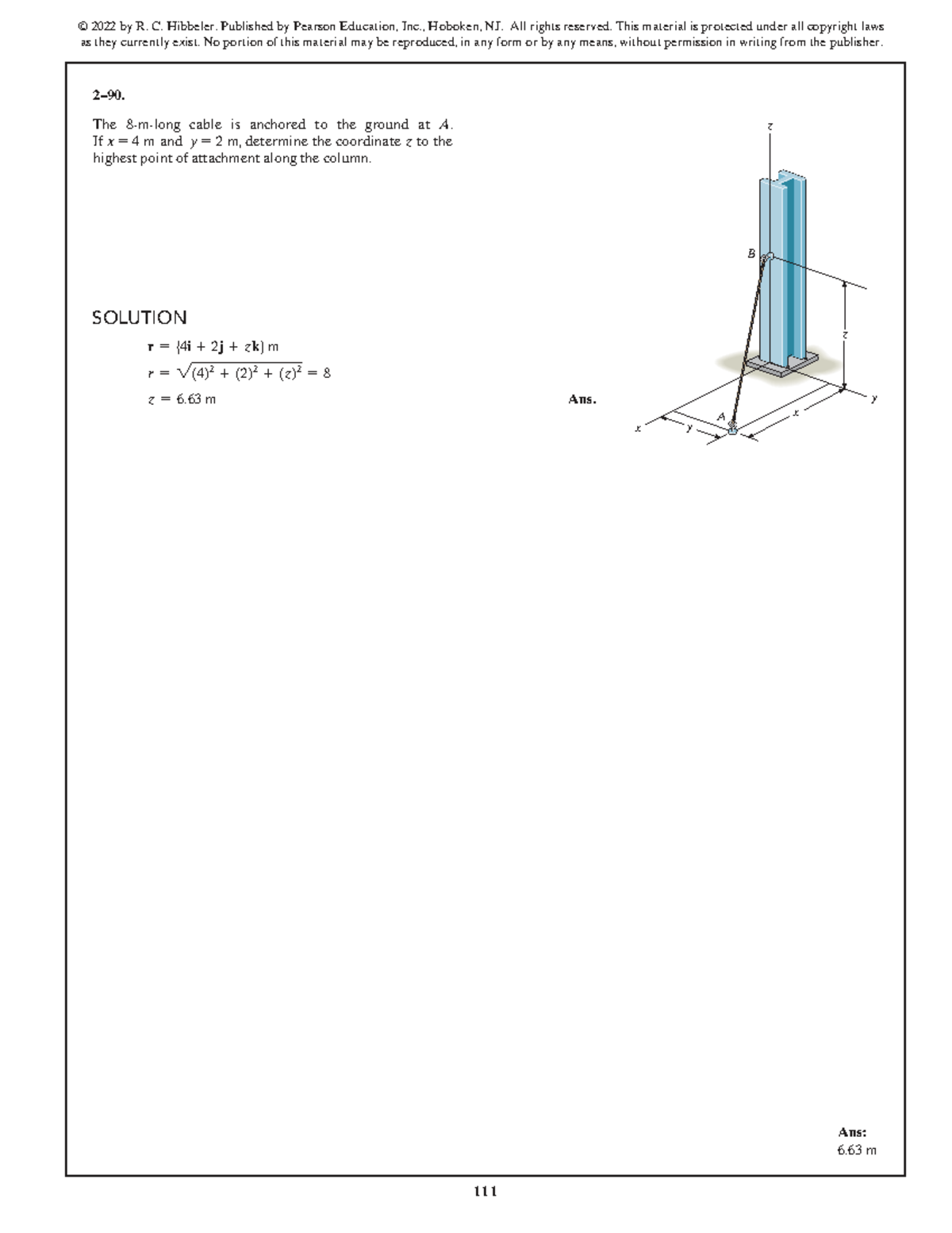 SWK 15th Ed Solution Manual - Cable Attachment Problem Analysis - Studocu