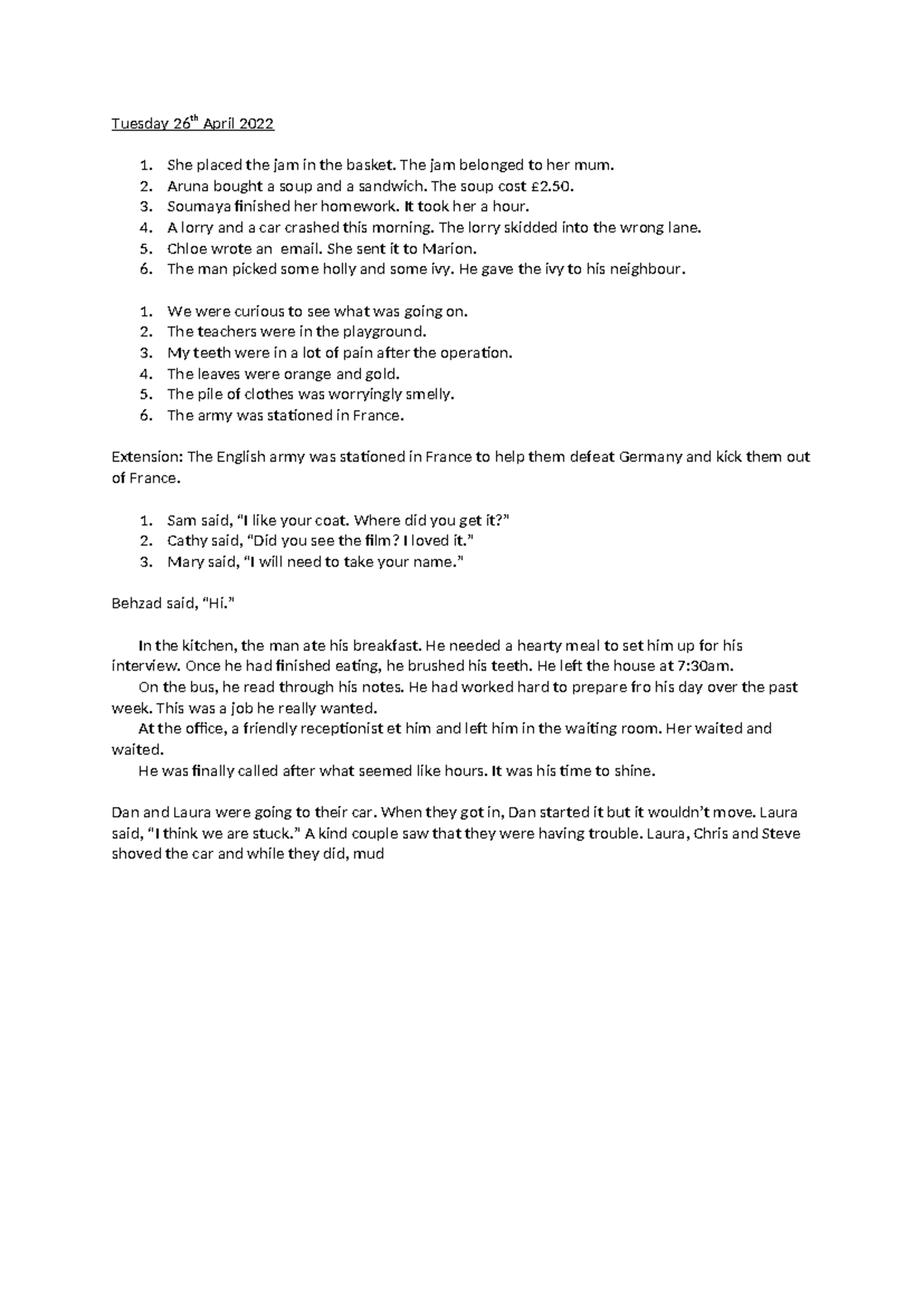 English Composition Notes: 26 - Hebbfbe - Studocu