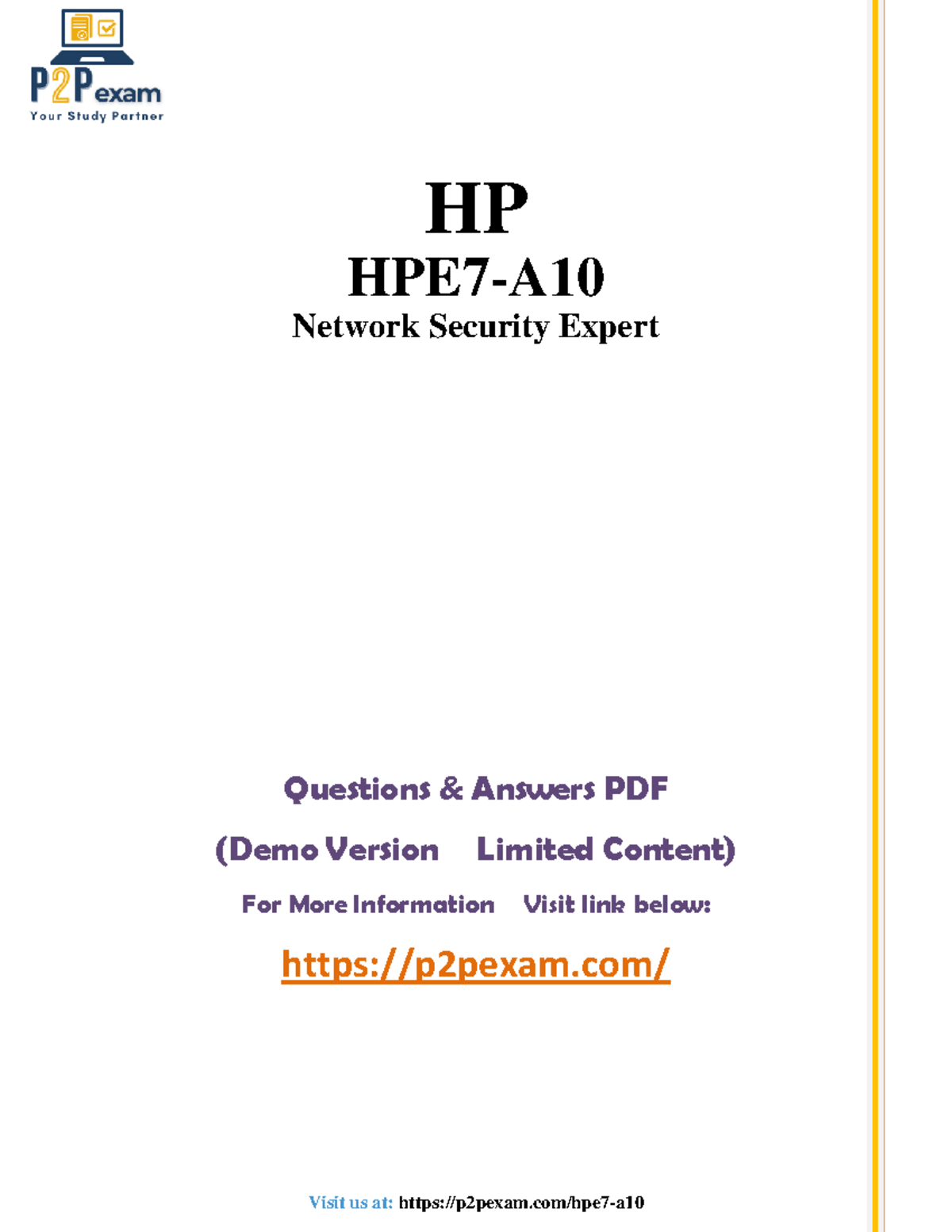 HP HPE2-W07 Esame Q&A + Simulatore - Prodotti E Soluzioni Aruba - Foto 3