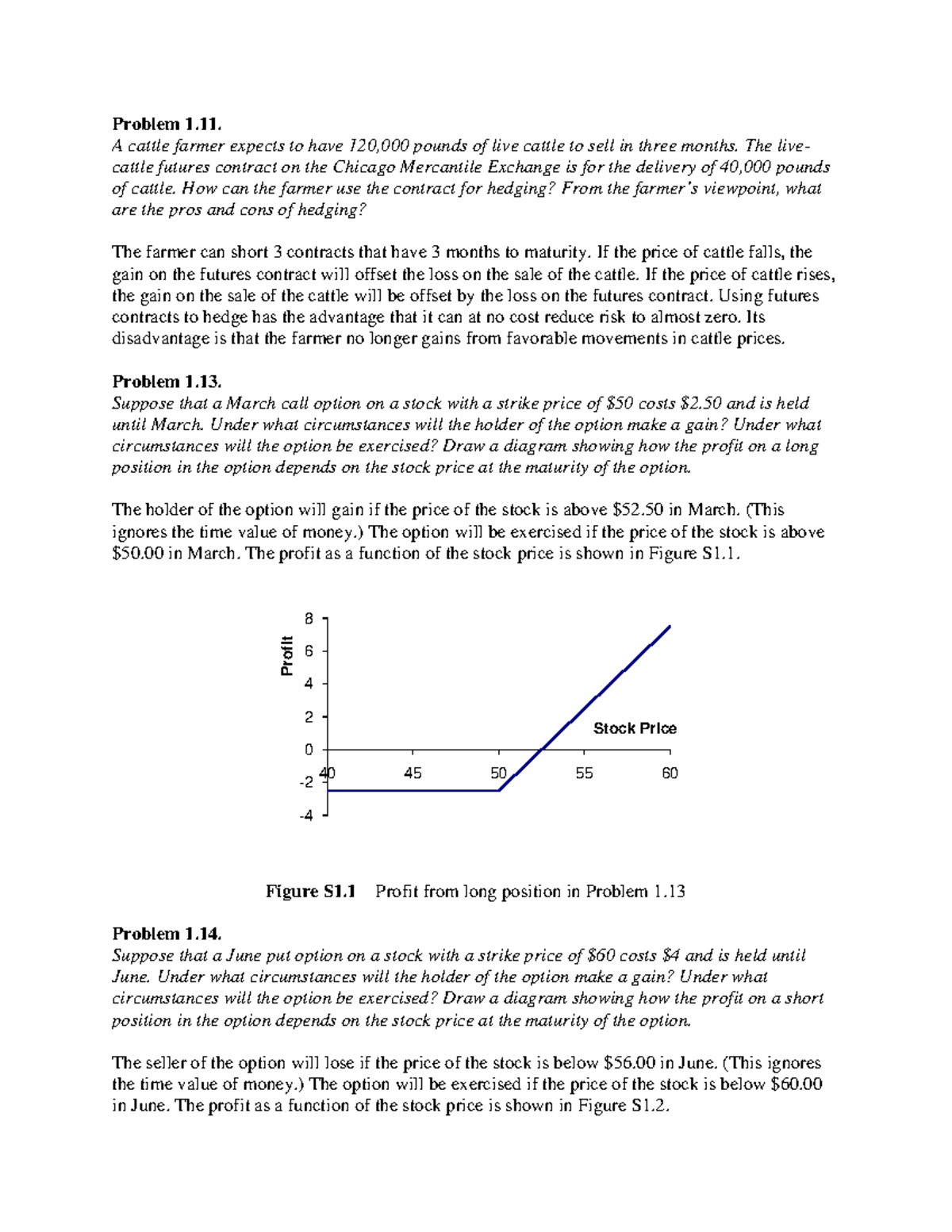 Midterm Solutions for Futures and Options - Studocu