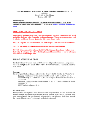 Homework #5 - Jamovi Assignment - Research Methods and Data Analysis in ...