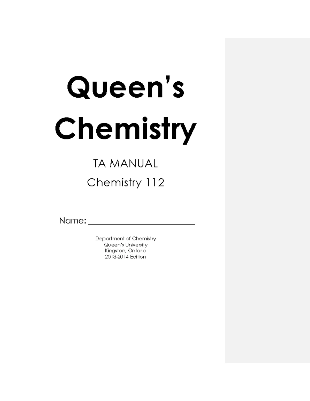 Chem 112 Final Lab Report: Acid-Base Titration Experiments - Studocu