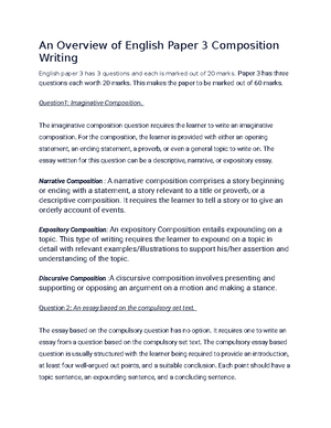 GOOD Functional Writing Notes - FUNCTIONAL WRITING TABLE OF CONTENTS ...