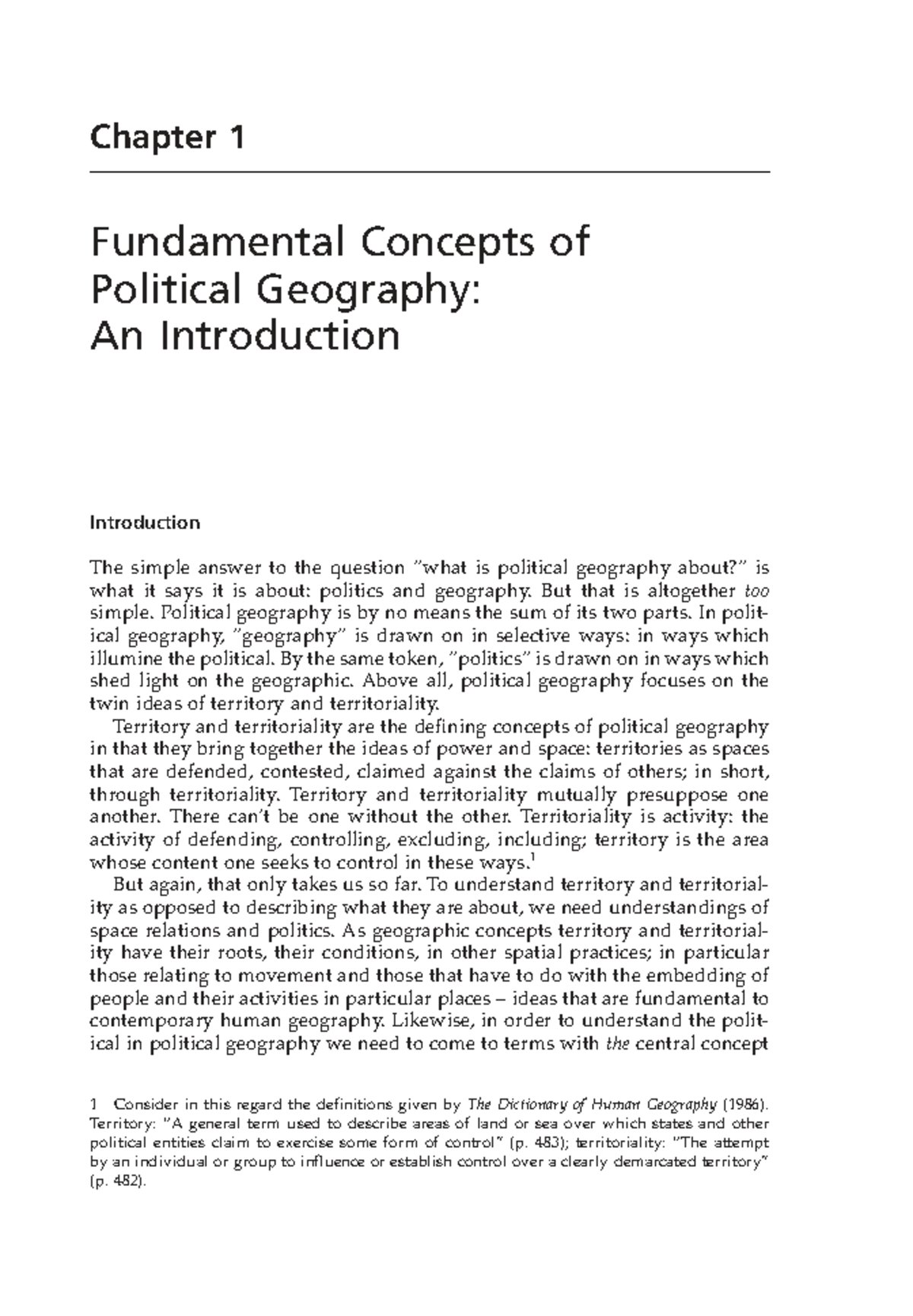 Political Geography 101: Understanding Territory and Territoriality ...