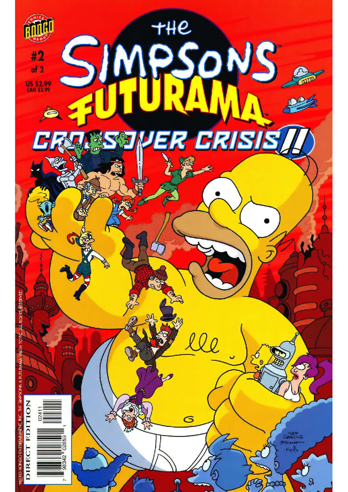 Simpsons Futurama Crossover Crisis II (2005) - Part 2 - Studocu