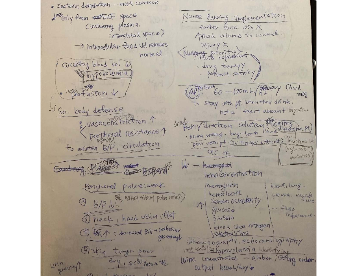 Nursing Care Plan for Isotonic Dehydration (1055) - F/E Management ...