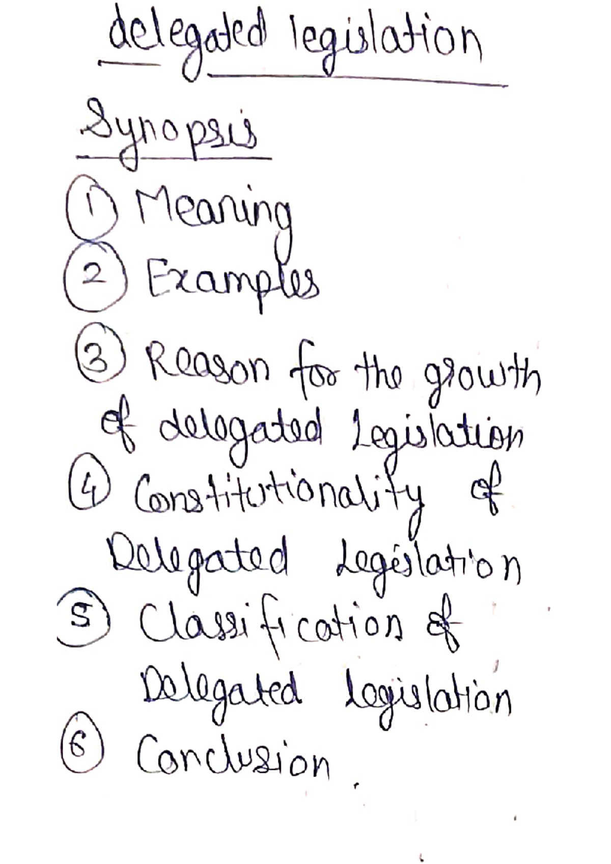 Delegated Legislation Overview: Meaning, Growth, and Constitutionality ...