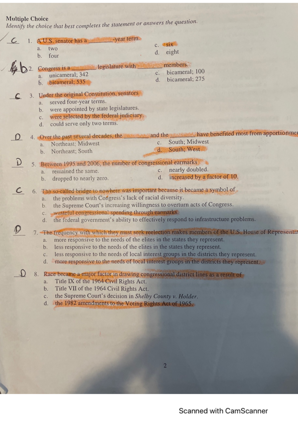 Chapter 10 - Practice MCQs for Test & Exam Preparation - Studocu