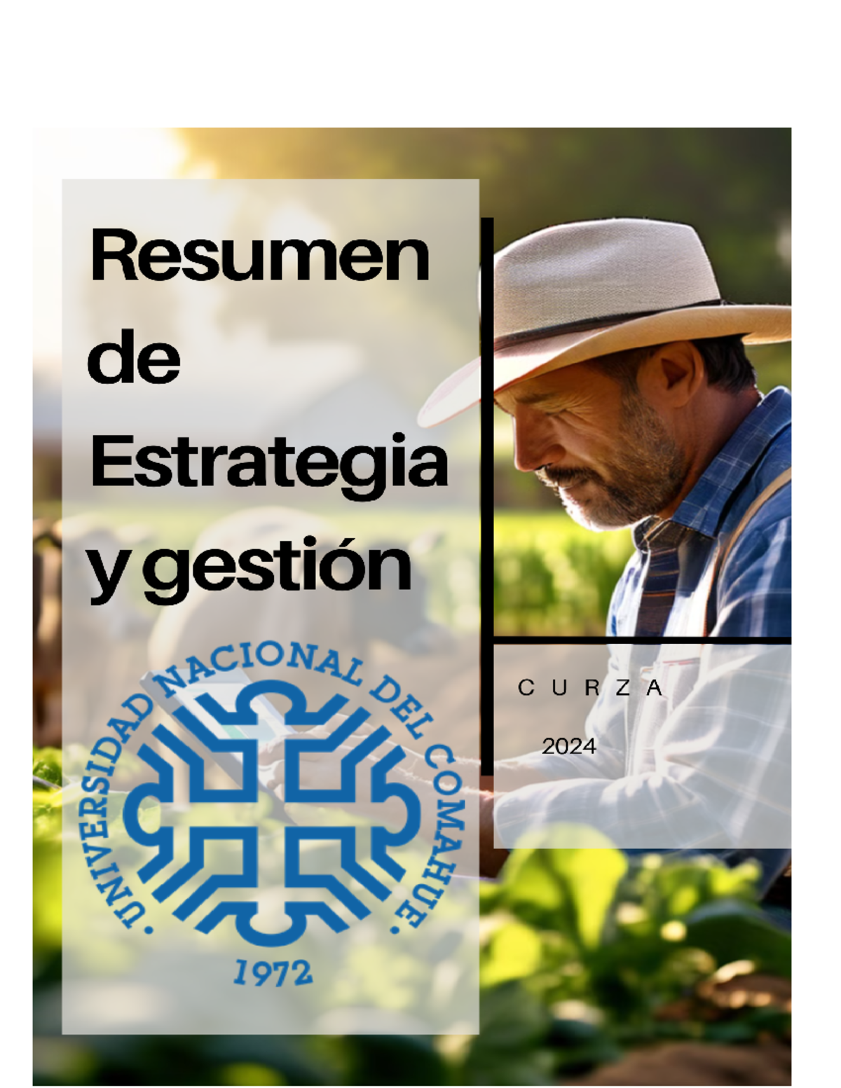 Estrategias Clave en Gestión Agropecuaria - Resumen Agrp 1 - Document Preview