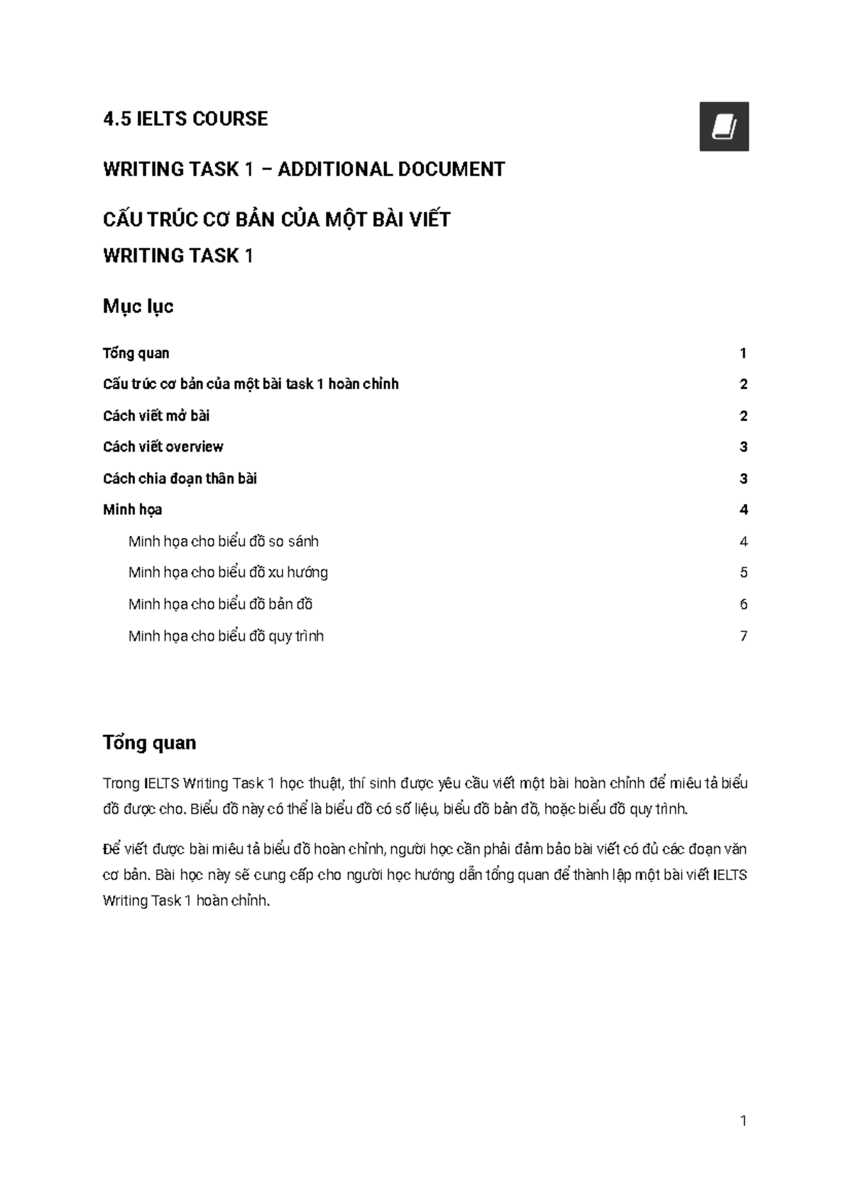 4.5 IELTS Writing Task 1: Guideline and Examples for Success - Studocu