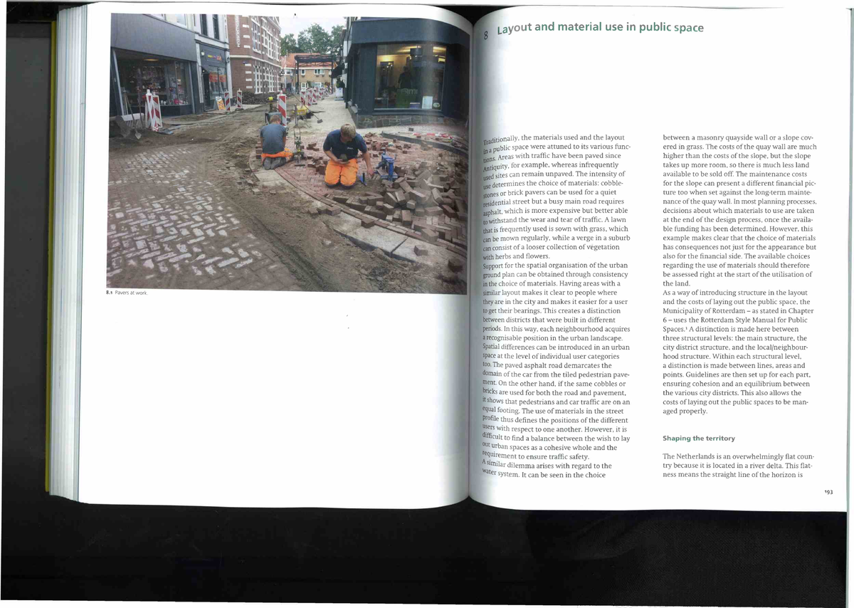 Layout and Material Use in Public Space: Insights and Practices ...