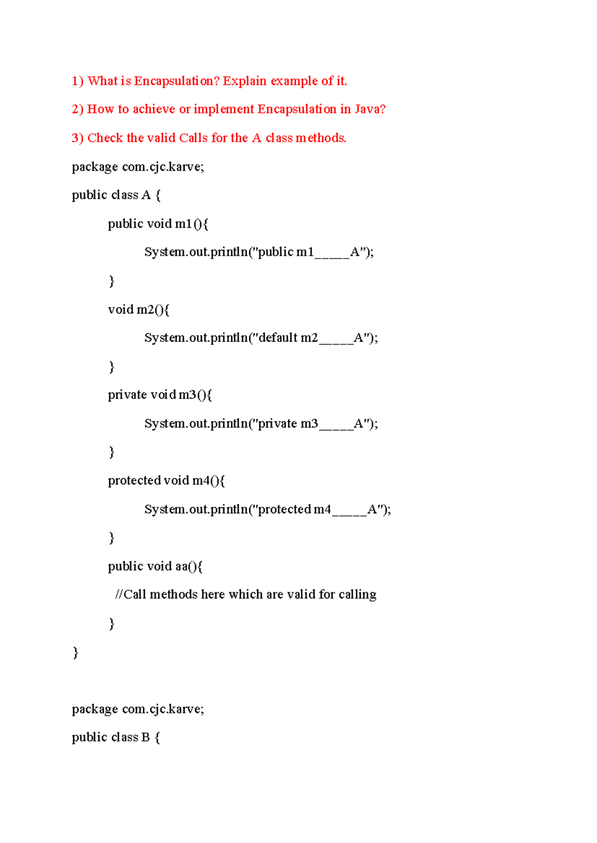 Java Programming: Understanding Encapsulation and Its Implementation ...