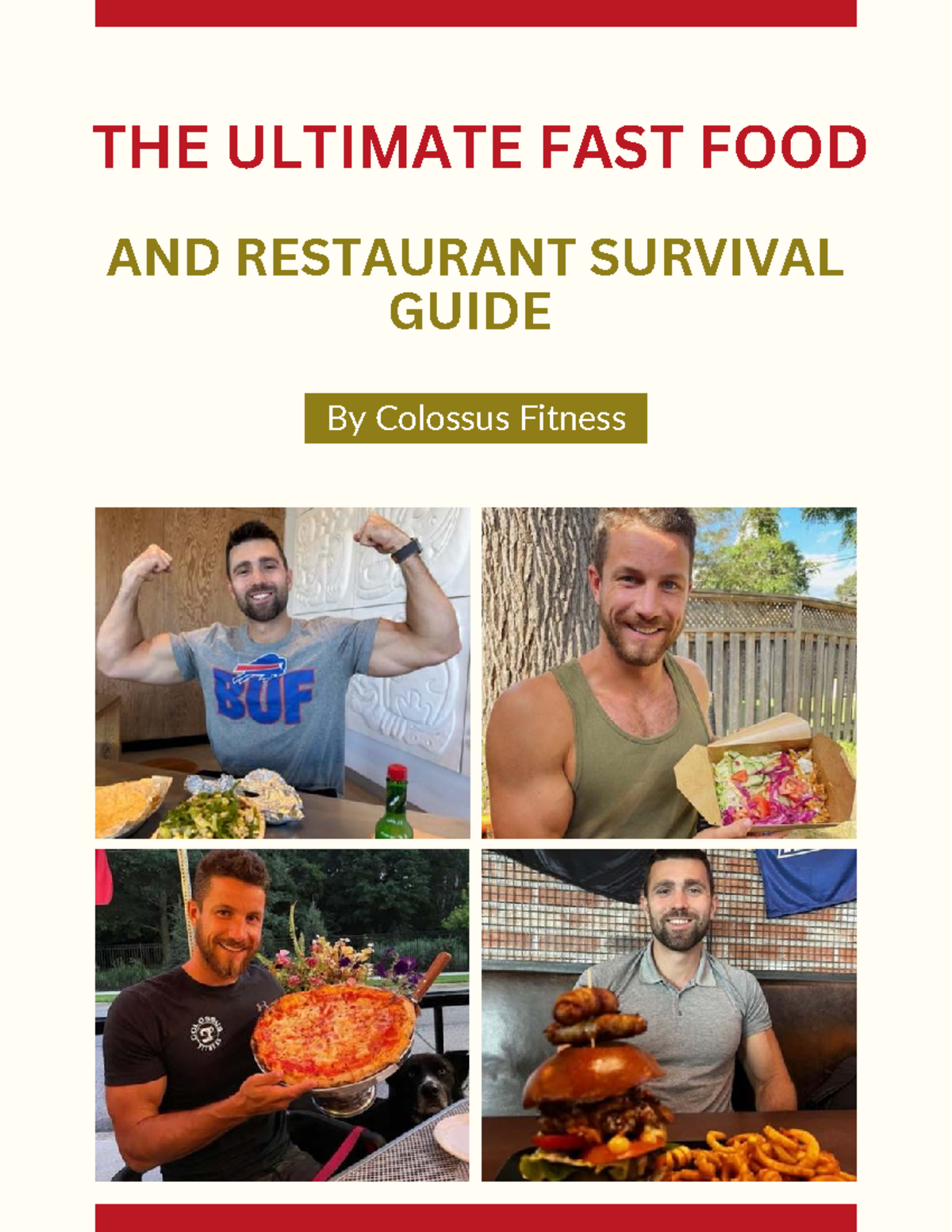 Colossus Fitness: Fast Food & Restaurant Survival Guide - Studocu