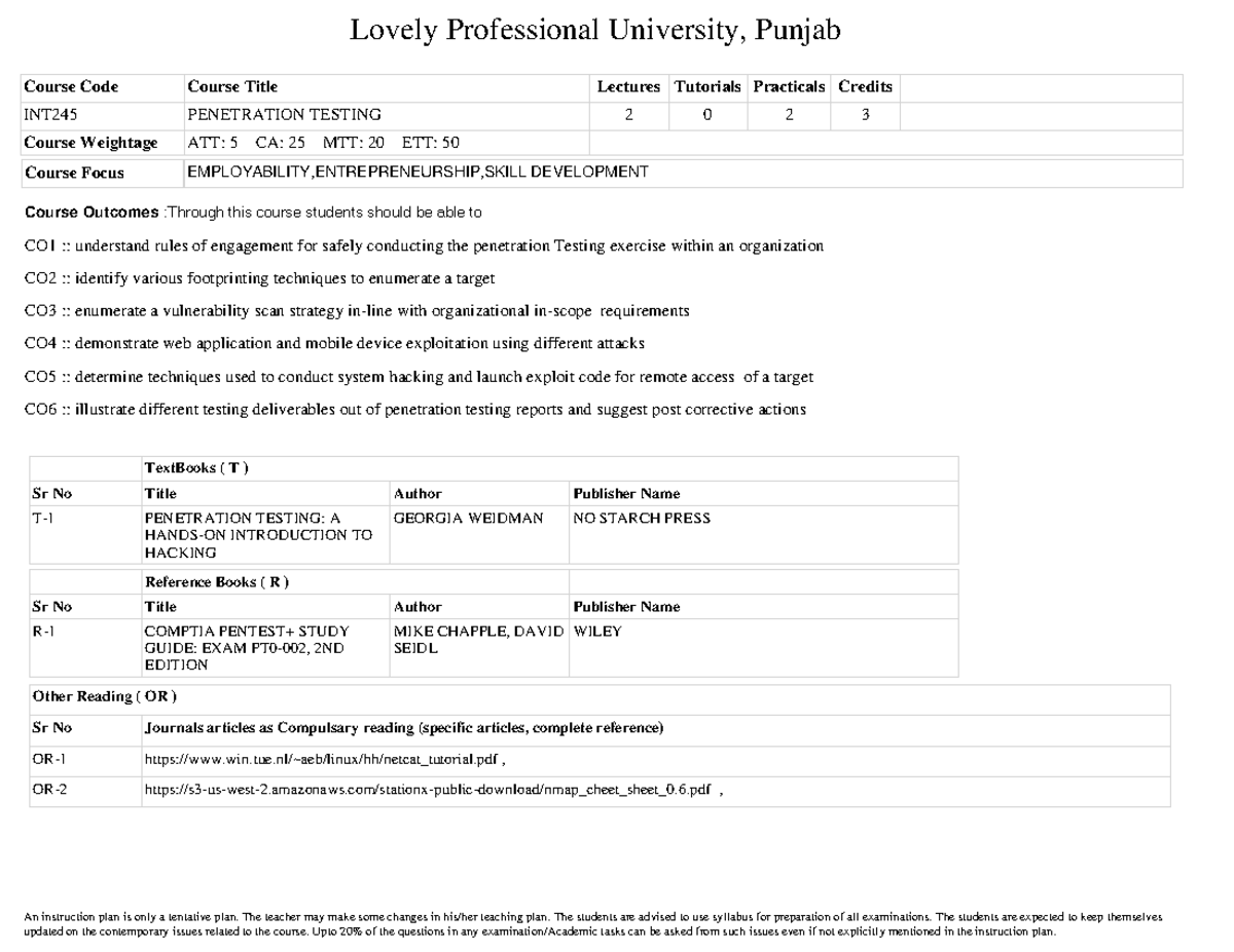 INT245 IP - Best notes by COMTIA Unit 1 - Lovely Professional ...