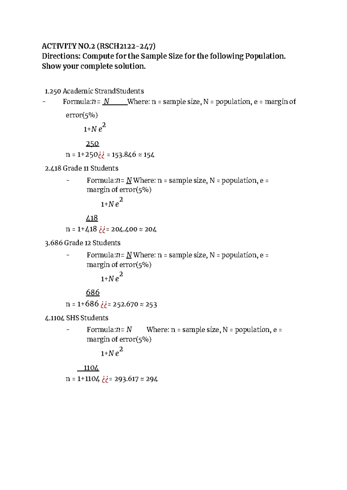 Activity 2-ASSIGNMENT - ACTIVITY NO (RSCH2122-247) Directions: Compute ...