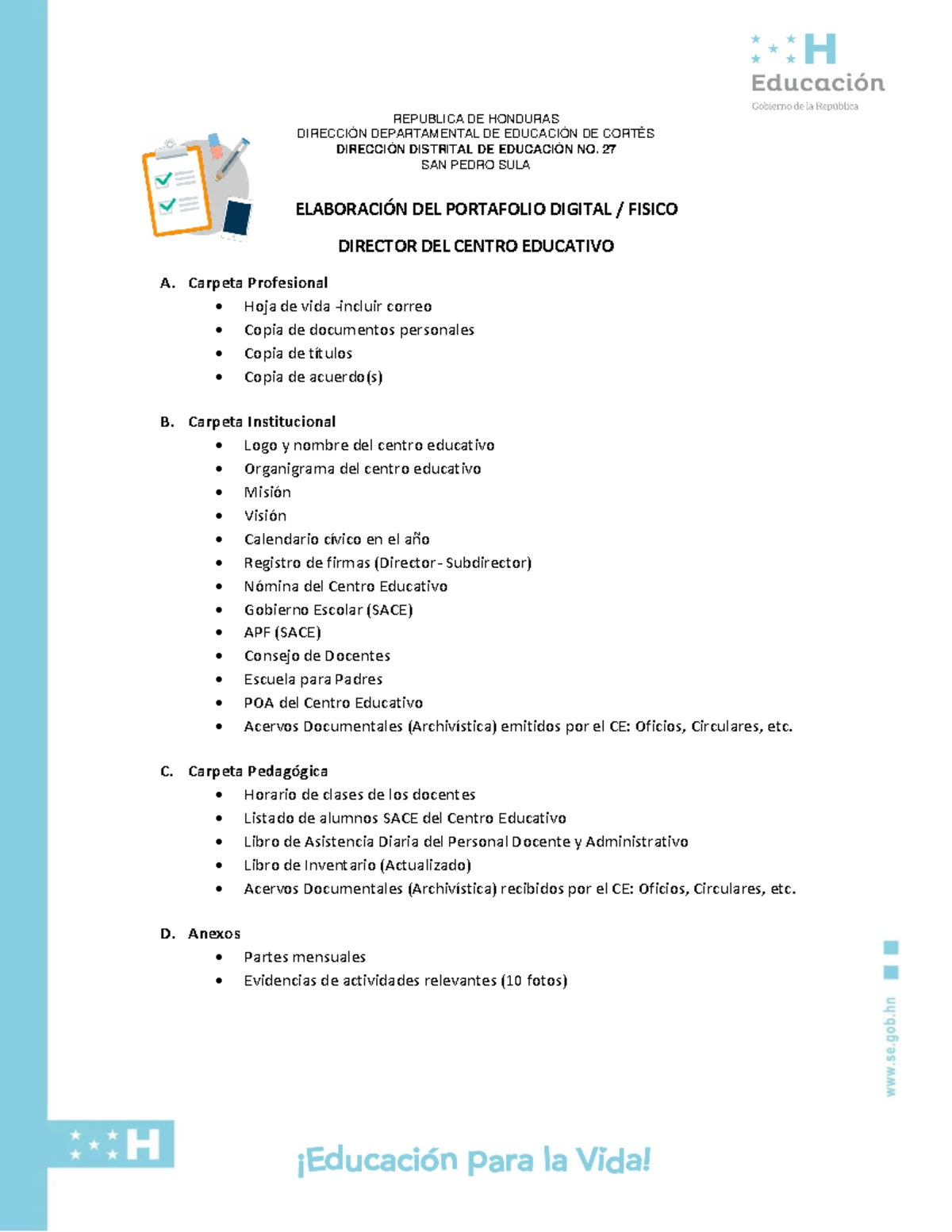 Estructura del Portafolio Docente 2024: Guía Completa - Studocu