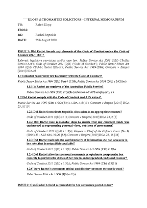 LLH201 Career Plan Assignment 1 10/10 - LLH201 LEGAL RESEARCH ...