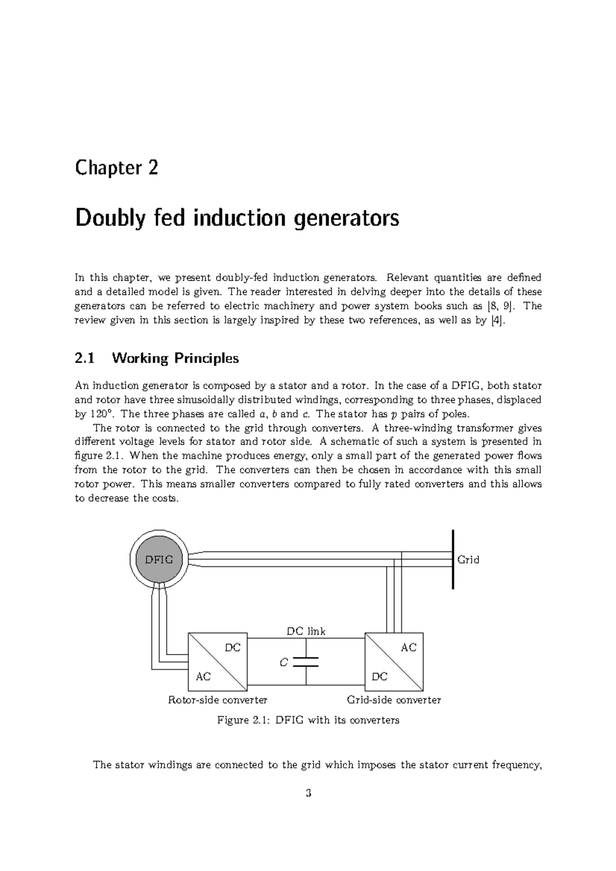 Unit 5 - Lecture Notes on Doubly Fed Induction Generators - Studocu