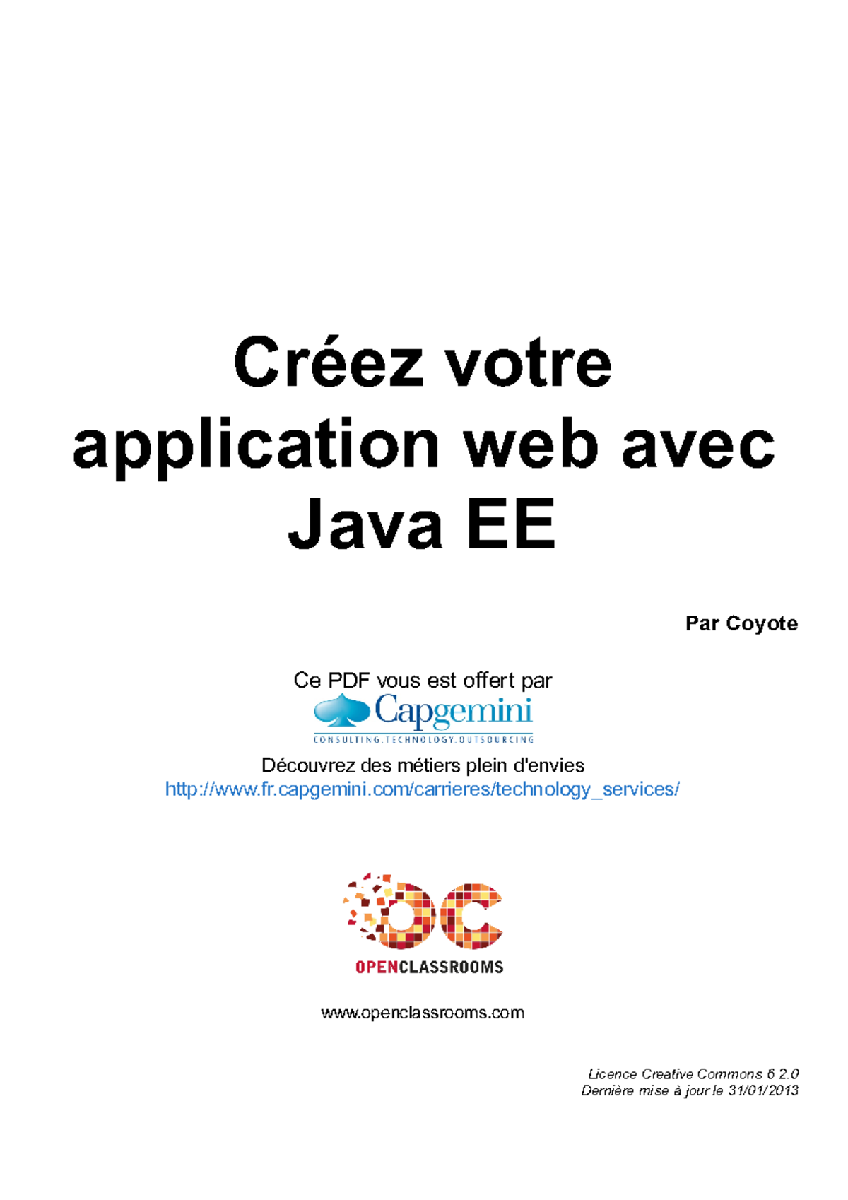 285022 Créez Votre Application Web avec Java EE - Guide Complet 10/120 ...
