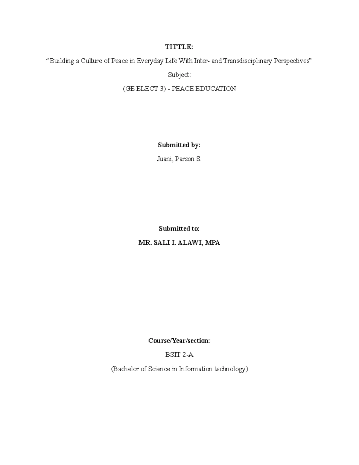 DLP FOR Final DEMO - Daily lesson plan for science - Detailed Lesson ...