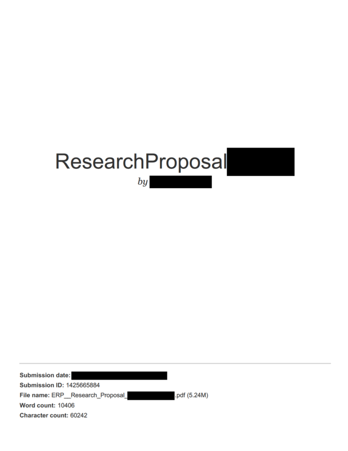 Research Proposal for Engineering Research (Good Marks) - Studocu