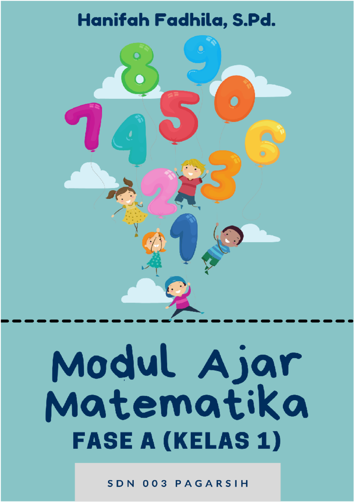 2. Contoh Modul AJAR Matematika Kelas 1 (FASE A) Bilangan - INFORMASI