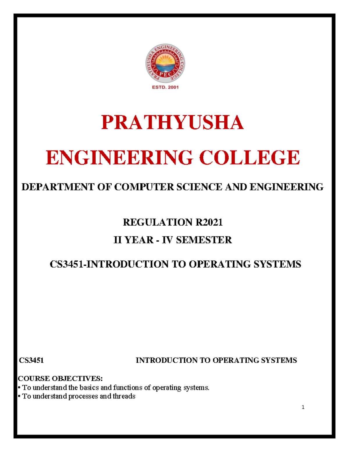 CS3451 Final Exam Study Notes - Introduction to Operating Systems - Studocu