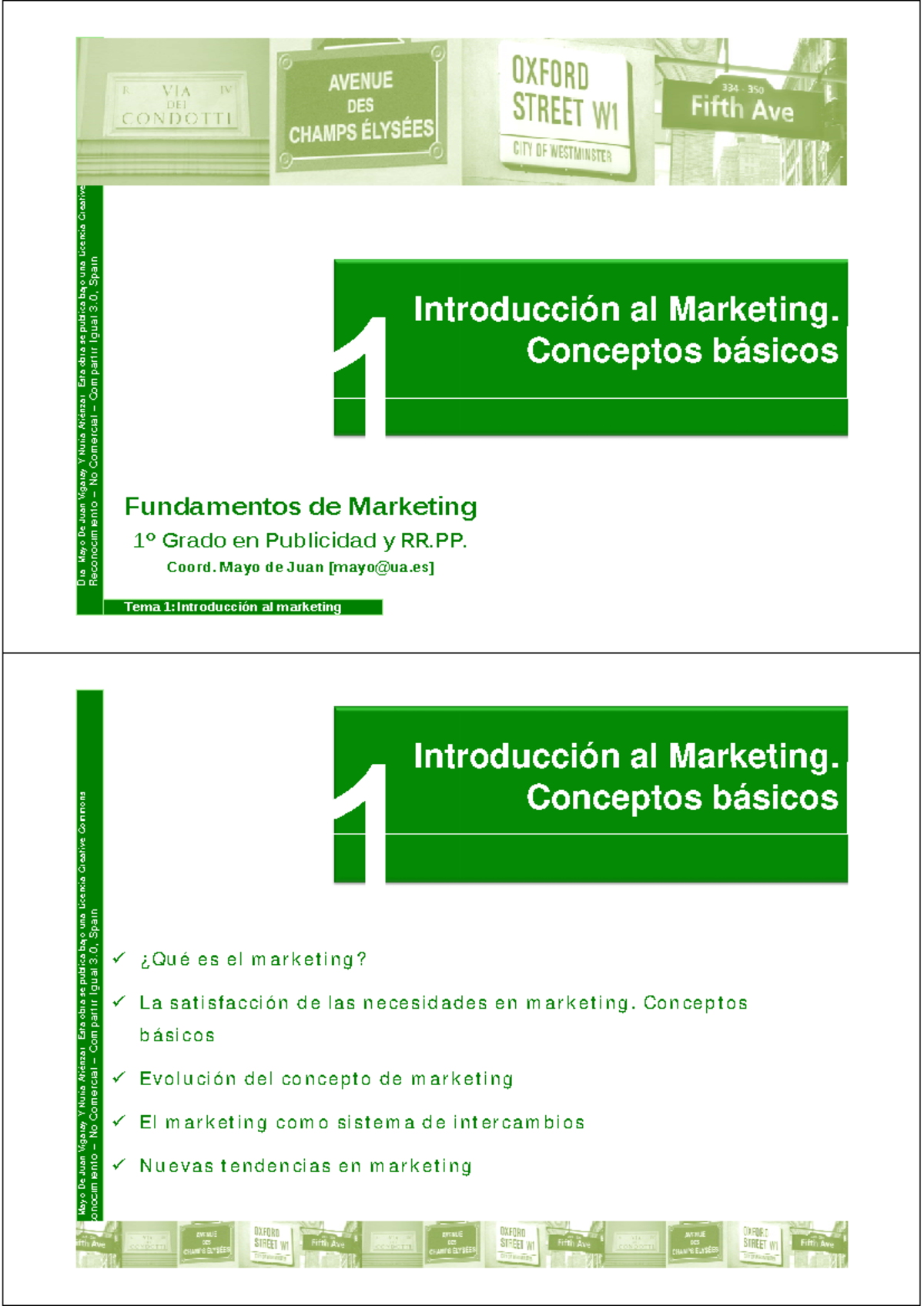 Tema 1: Introducción al Marketing (1º Grado en Publicidad y RR PP ...