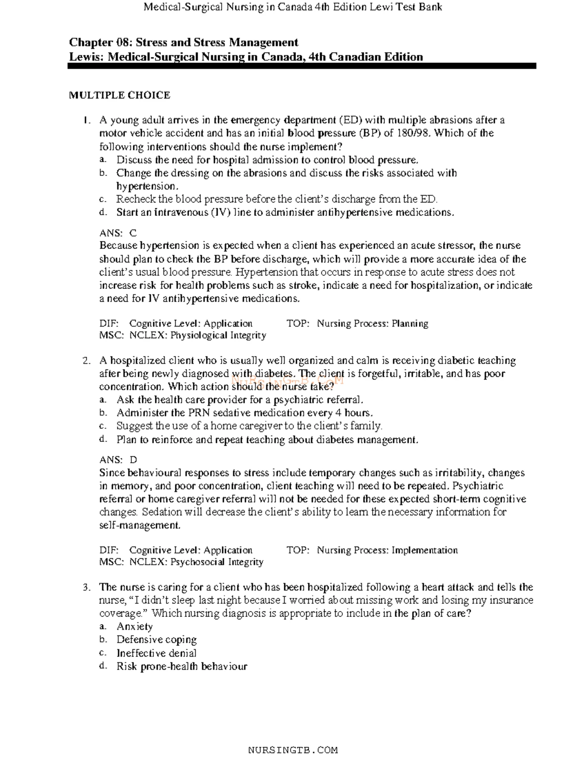 AHAD Physical Assessment Script - GENERAL TECHNIQUE & COMMUNICATION ...