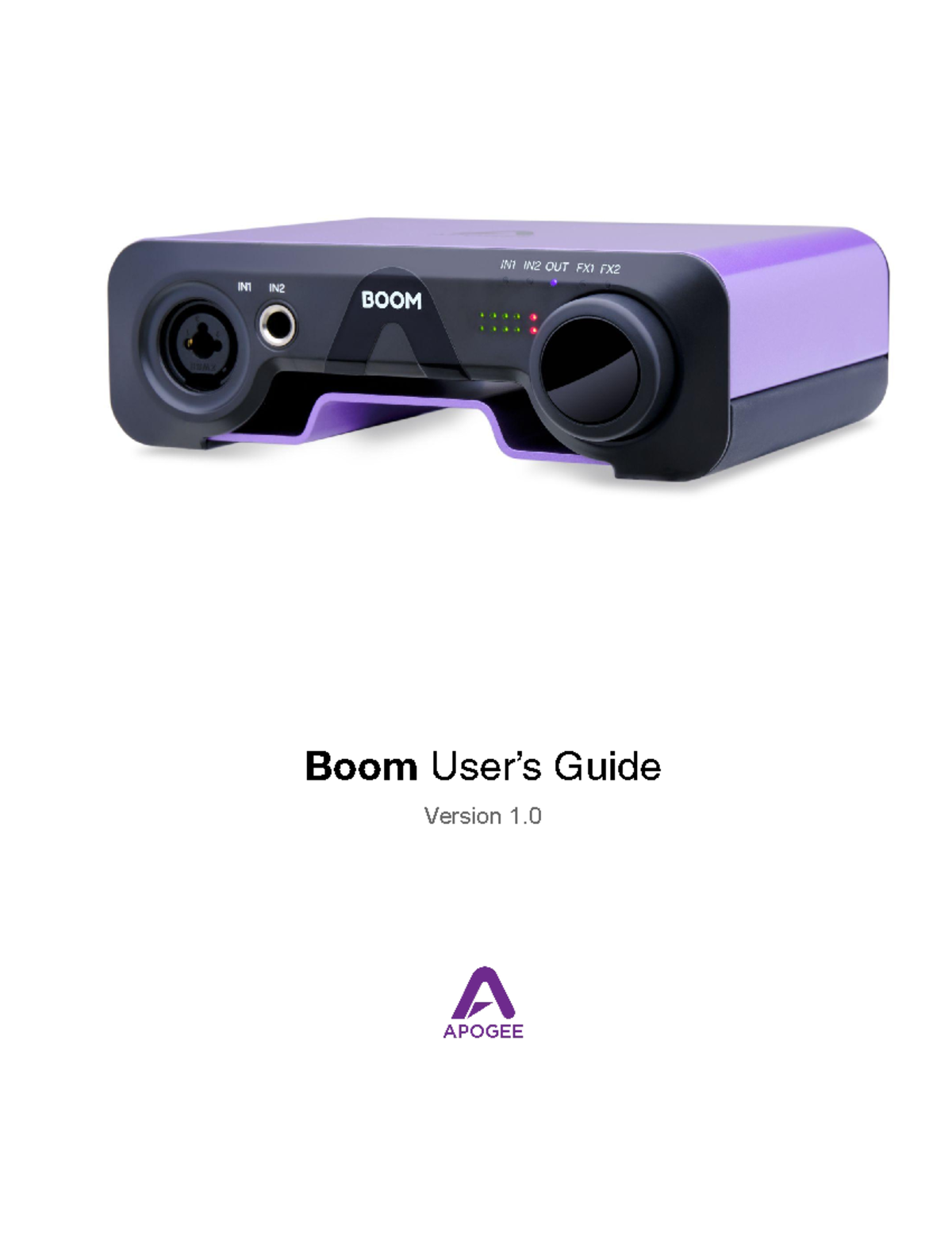 BOOM User's Guide - Comprehensive Setup & Features Overview - Studocu