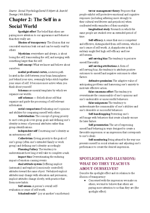 Chapter 6 Social Psychology - Conformity - Chapter 6 - Social ...