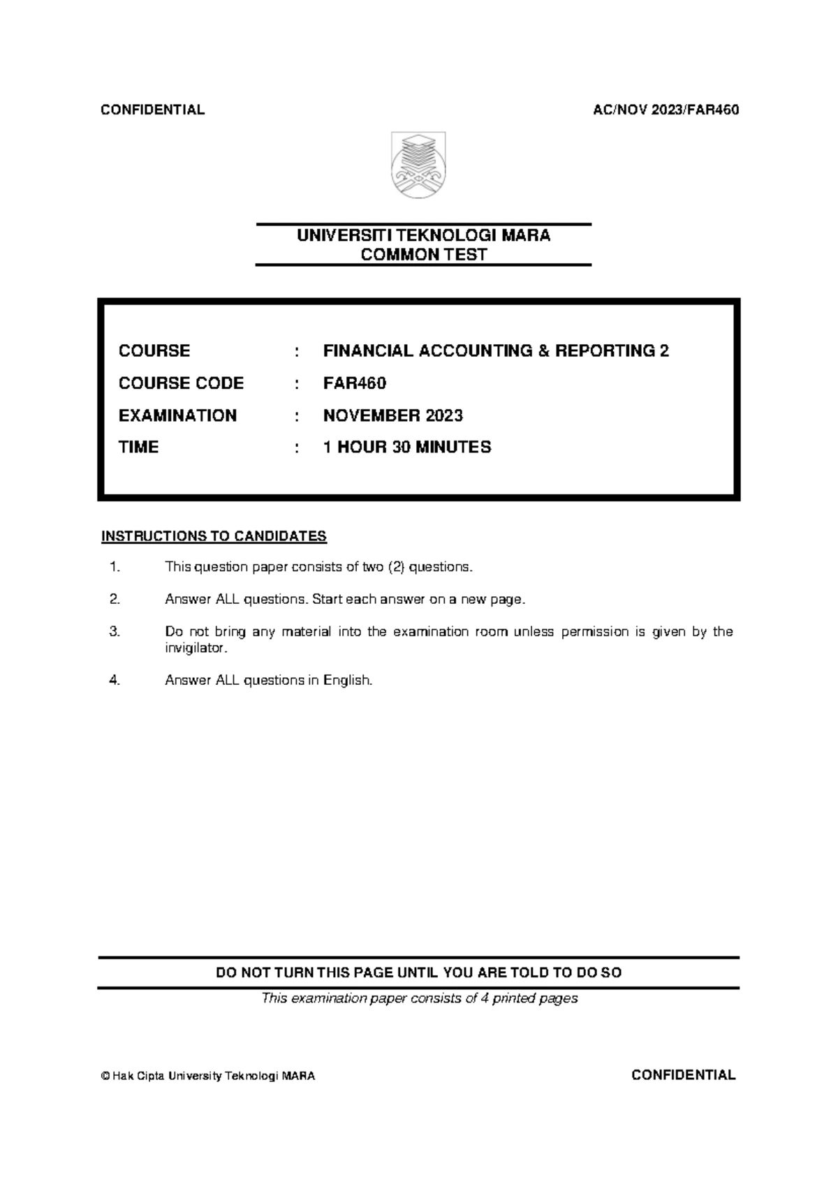 Format for Computation of SBI: Statutory Business Income Calculation ...