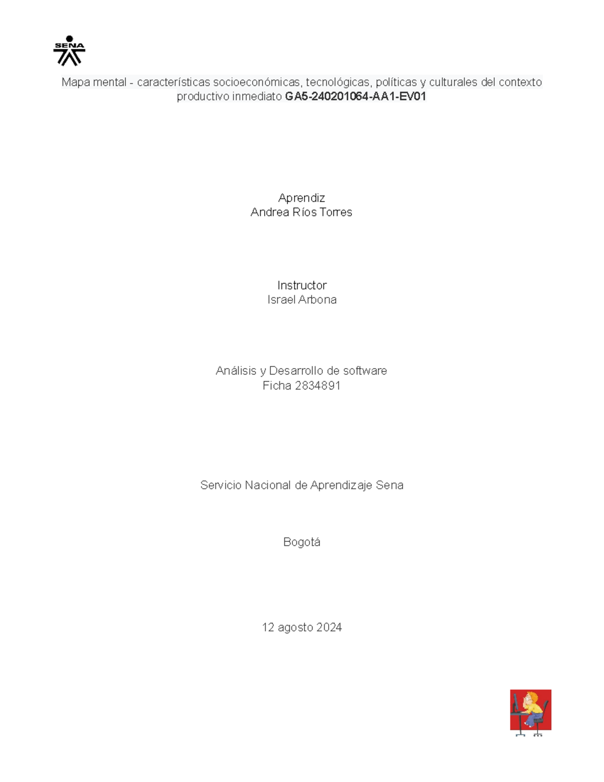 Mapa Mental: Contexto Productivo Socioeconómico y Tecnológico GA5 ...