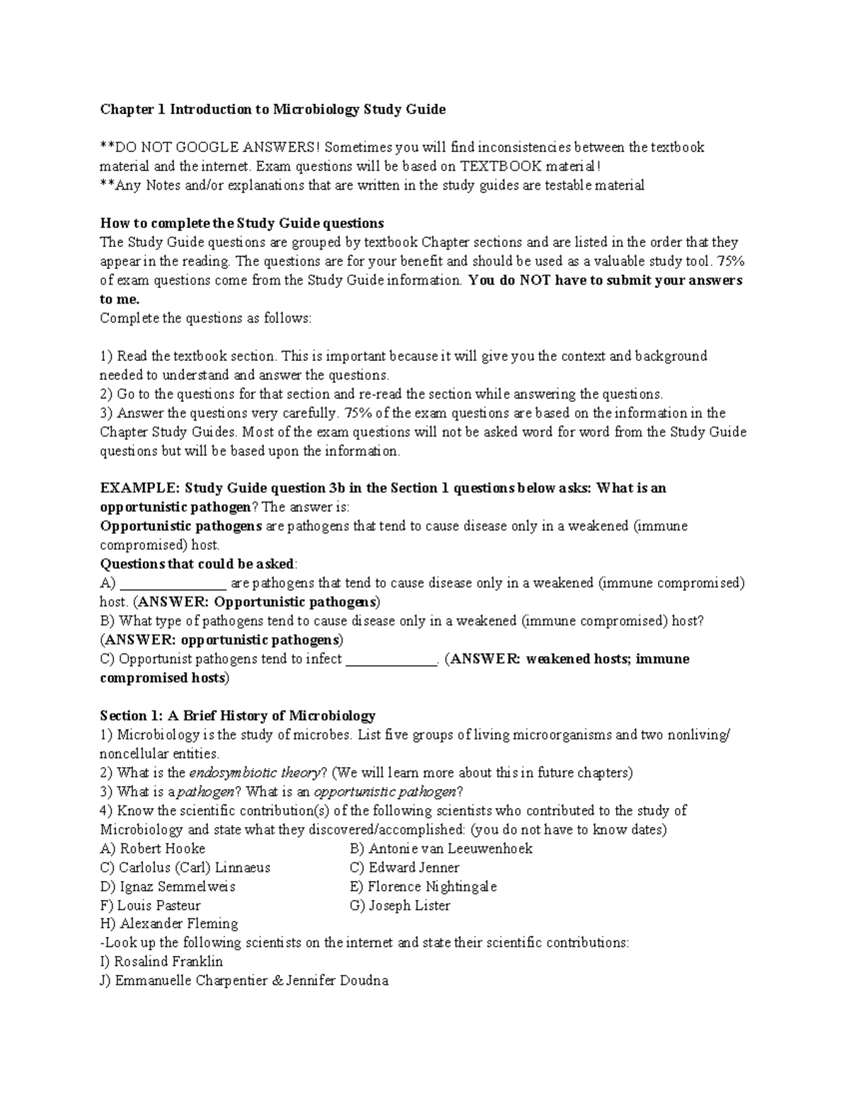 Genetics Study Guide: Chapter 5 Key Concepts & Protein Synthesis - Studocu