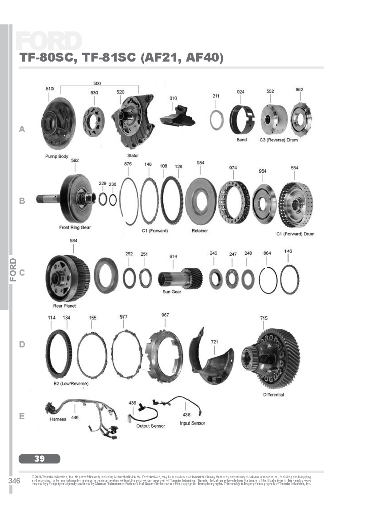 TF-80SC, TF-81SC (AF21, AF40) Parts Catalog and Overhaul Kits - Studocu