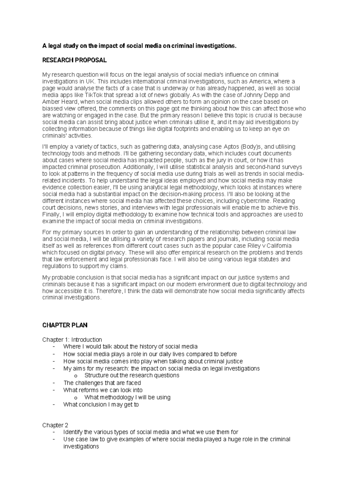 Legal Analysis of Social Media's Impact on Criminal Investigations ...