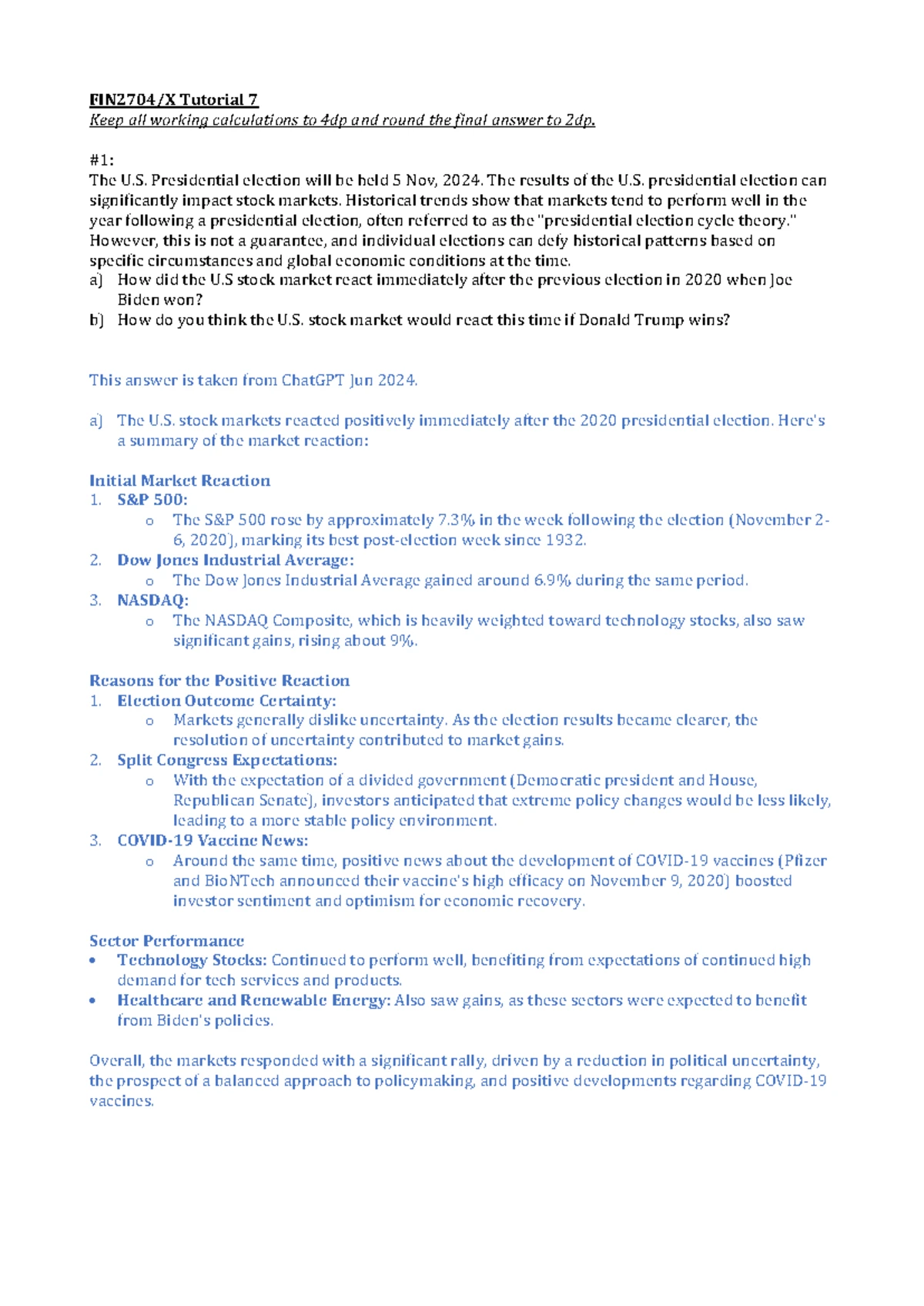 MA1522: Linear Algebra Diagonalization Tutorial Notes - Studocu